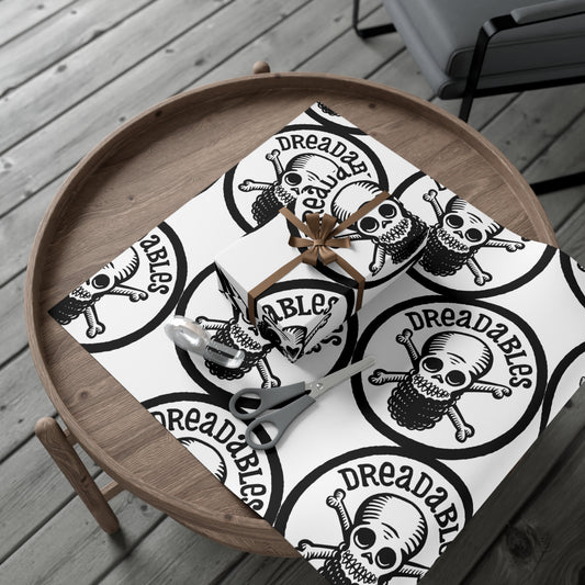 DreadAbles Black Logo - Gift Wrap Papers