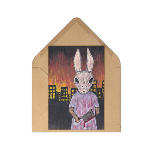 Burning Bunny - Postcards (7 pcs)