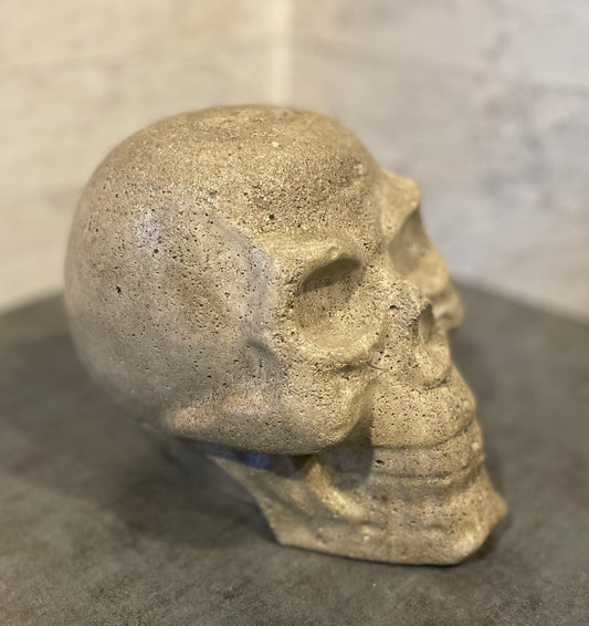 Large Concrete Skull